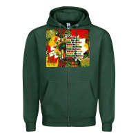 Sports Green dream like martin juneteenth quote Zipper Hoodie - CowGirlArtShop