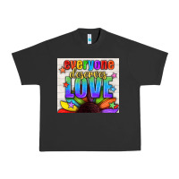 Everyone Deserves Love Pride Lgbtq+ Tumbler Urban Heavy Tee | Teevron