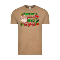 Vintage Coffee santas favorite hair stylist Vintage Tee - MaliasSmallBusiness