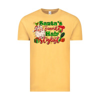 Vintage Mustard santas favorite hair stylist Vintage Tee - MaliasSmallBusiness