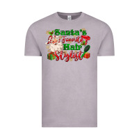 Vintage Zinc santas favorite hair stylist Vintage Tee - MaliasSmallBusiness