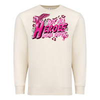 Sandshell Not all heroes wear capes Cancer Awareness Premium Sweatshirt - FaDigitalArtStudio