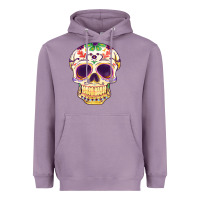 Lavender Cinco de mayo skull Heavyweight Hoodie - FaDigitalArtStudio