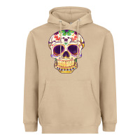 Mushroom Cinco de mayo skull Heavyweight Hoodie - FaDigitalArtStudio