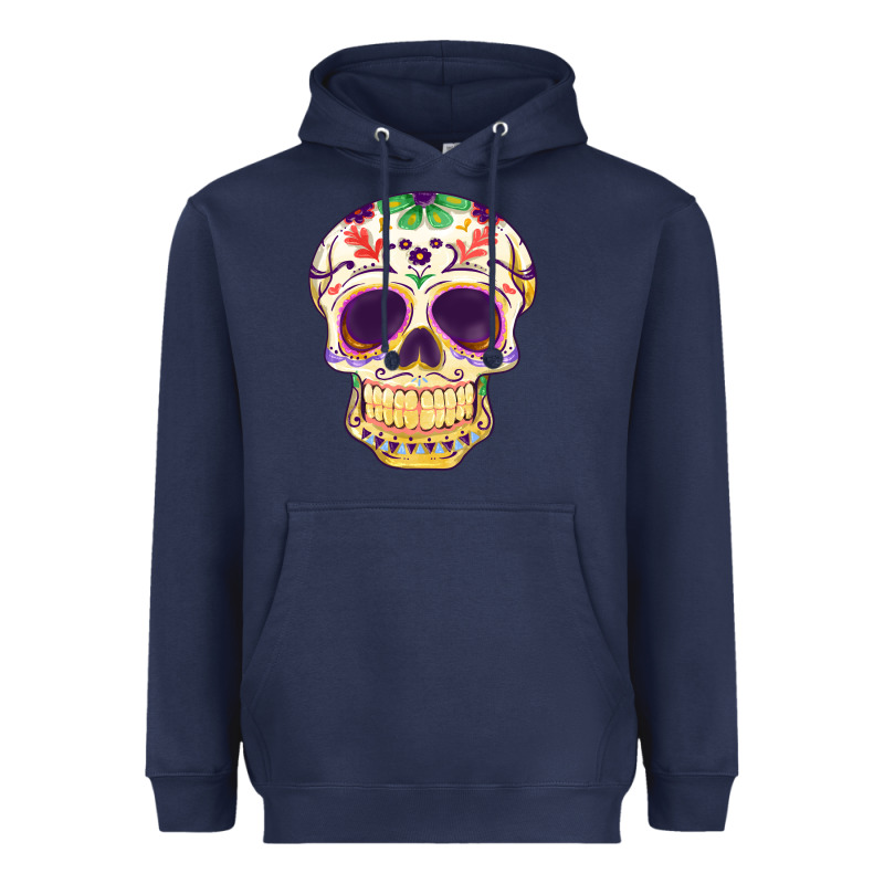 Cinco De Mayo Skull Heavyweight Hoodie by FaDigitalArtStudio | Teevron