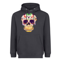 Smoke Cinco de mayo skull Heavyweight Hoodie - FaDigitalArtStudio