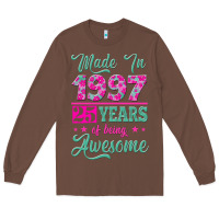 Chestnut made in 1997, 25 years of being awesome Long Sleeve Tee - Jasminsmagicworld