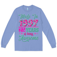 Colony Blue made in 1997, 25 years of being awesome Long Sleeve Tee - Jasminsmagicworld