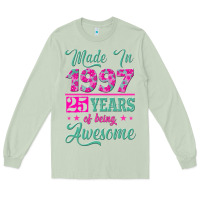 Made In 1997, 25 Years Of Being Awesome Long Sleeve Tee | Teevron