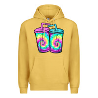 Antique Gold tie dye loaded tea Premium Hoodie - JahusDesignShop