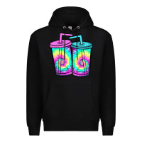 Black tie dye loaded tea Premium Hoodie - JahusDesignShop