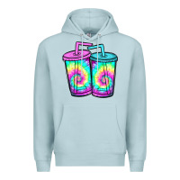 Blue Mist tie dye loaded tea Premium Hoodie - JahusDesignShop