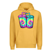 Mustard tie dye loaded tea Premium Hoodie - JahusDesignShop