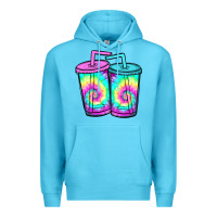Ocean Blue tie dye loaded tea Premium Hoodie - JahusDesignShop