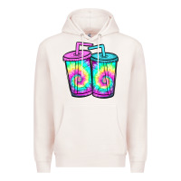 Pale Pink tie dye loaded tea Premium Hoodie - JahusDesignShop