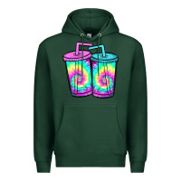 Sports Green tie dye loaded tea Premium Hoodie - JahusDesignShop
