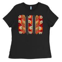 Black ladybug brushstrokes Ladies Tee - BarkalooDesign