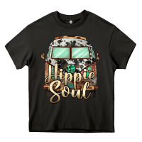 Asphalt hippie soul caravan Heavy Core Tee - BarkalooDesign