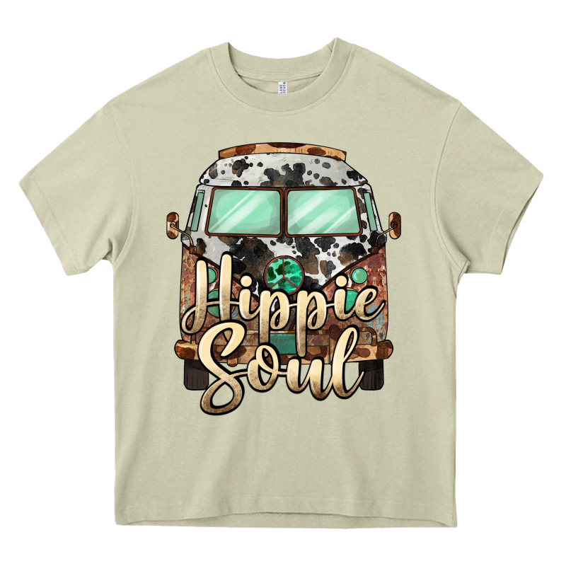 Hippie Soul Caravan Heavy Core Tee by BarkalooDesign | Teevron