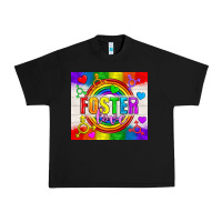 Black Foster Love LGBTQ+ Tumbler Urban Heavy Tee - BundleAndBundleShop