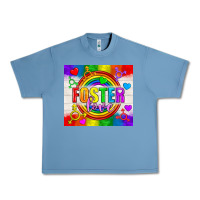 Pebble Blue Foster Love LGBTQ+ Tumbler Urban Heavy Tee - BundleAndBundleShop