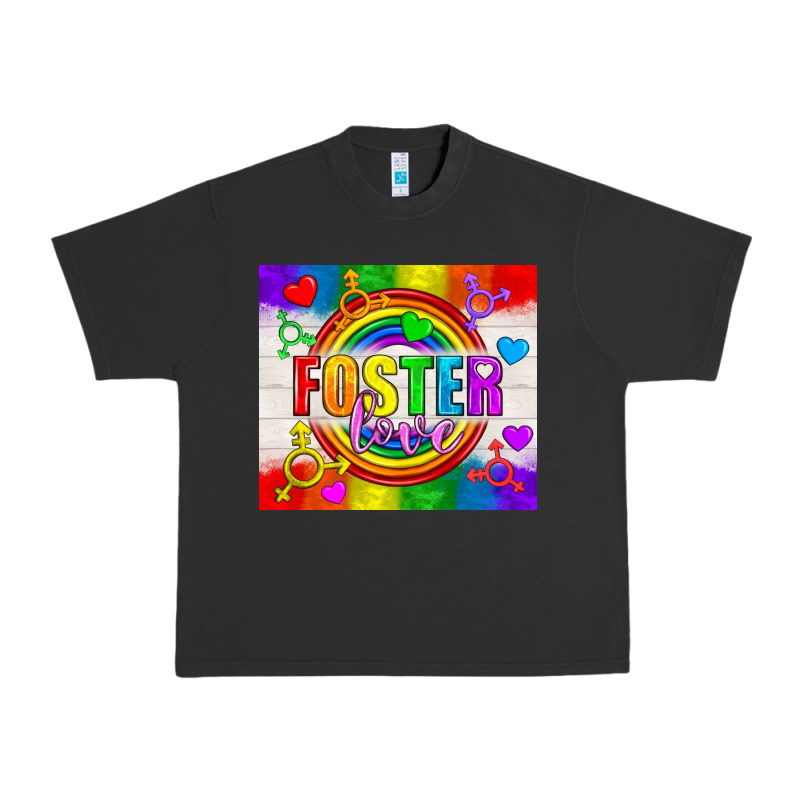 Foster Love Lgbtq+ Tumbler Urban Heavy Tee by BundleAndBundleShop | Teevron