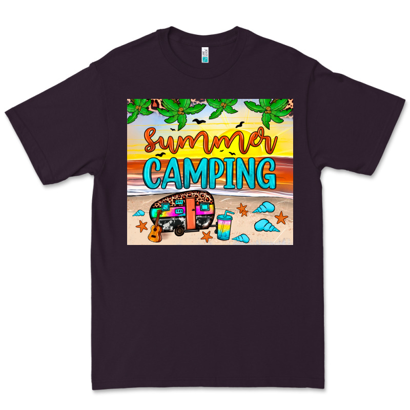 Summer Camping Premium Tee by JahusDesignShop | Teevron