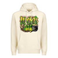 Sandshell lucky me st. patricks day Premium Hoodie - HowdyJamesFarm