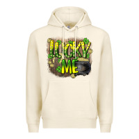 Tofu lucky me st. patricks day Premium Hoodie - HowdyJamesFarm
