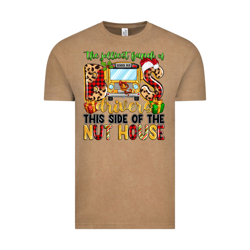 The Jolliest Bunch Of Bus Drivers Vintage Tee by MaliasSmallBusiness | Teevron
