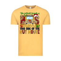Vintage Mustard the jolliest bunch of bus drivers Vintage Tee - MaliasSmallBusiness