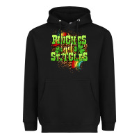 Black St. Patrick's Day Pinches get stitches Heavyweight Hoodie - OliviaCreatesArt