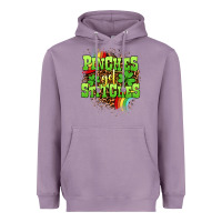 Lavender St. Patrick's Day Pinches get stitches Heavyweight Hoodie - OliviaCreatesArt