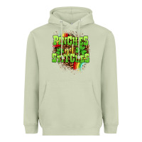 Matcha St. Patrick's Day Pinches get stitches Heavyweight Hoodie - OliviaCreatesArt