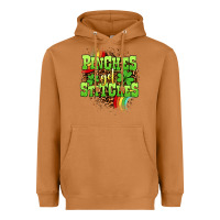 Meerkat St. Patrick's Day Pinches get stitches Heavyweight Hoodie - OliviaCreatesArt