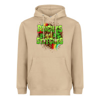 Mushroom St. Patrick's Day Pinches get stitches Heavyweight Hoodie - OliviaCreatesArt
