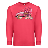 Cardinal Breast Cancer truck Premium Sweatshirt - FaDigitalArtStudio