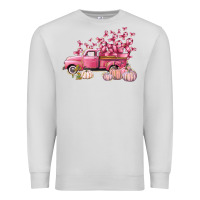 Dove Grey Breast Cancer truck Premium Sweatshirt - FaDigitalArtStudio