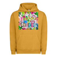 Pigment Peanut Butter Lets Get Loaded Urban Hoodie - CowhideDigitalArt