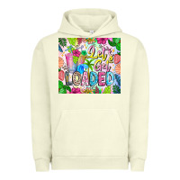 Pigment Pistachio Lets Get Loaded Urban Hoodie - CowhideDigitalArt