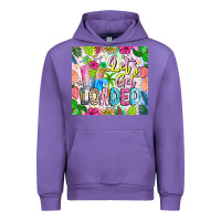 Tulip Lets Get Loaded Urban Hoodie - CowhideDigitalArt