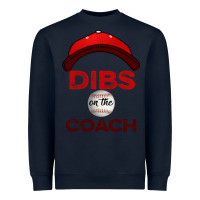 Navy Dibs On The Coach Baseball Heavyweight Sweatshirt - Bettercallsaul