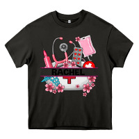Asphalt costom name nurse hat and elements Heavy Core Tee - AdoDesignShop