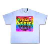 Grape Ice Free Nurse Hugs LGBTQ+ Tumbler Urban Heavy Tee - BundleAndBundleShop