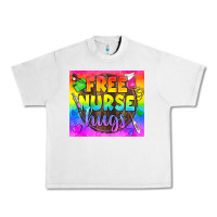 Lunar Rock Free Nurse Hugs LGBTQ+ Tumbler Urban Heavy Tee - BundleAndBundleShop