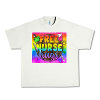 Pistachio Free Nurse Hugs LGBTQ+ Tumbler Urban Heavy Tee - BundleAndBundleShop