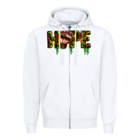 Hope Juneteenth Zipper Hoodie | Teevron