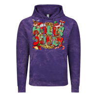 Holly Jolly Christmas Vintage Hoodie | Teevron