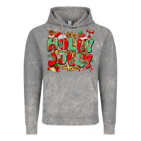 Cloud Rock holly jolly christmas Vintage Hoodie - MaliasSmallBusiness