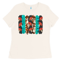 Bone ladybug brushstrokes  2 Ladies Tee - BarkalooDesign